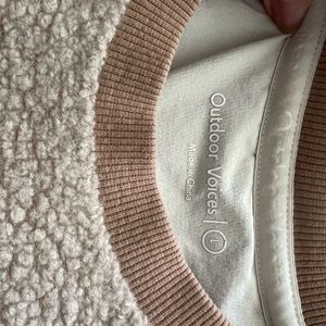 Outdoor Voices Mega Fleece Sweatshirt